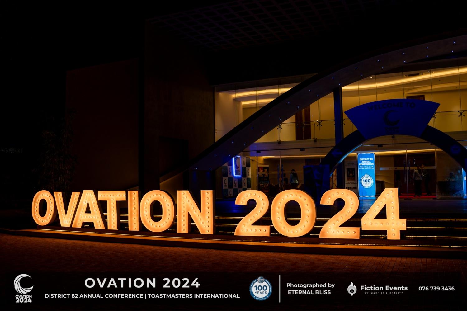 Ovation 2024: "See the Sea Within You" – A Grand Celebration of Toastmasters Excellence
